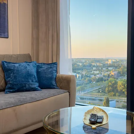 Urban Global Skyline - 25th Floor No 05 - Air Condition - Free Garage Katowice