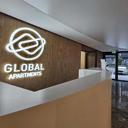 Urban Global Skyline, 25th Floor No 05, Free Garage, Self Check-in, No Deposit Katowice