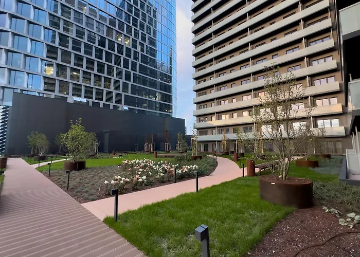 Urban Global Skyline, 25th Floor No 05, Free Garage, Self Check-in, No Deposit Katowice